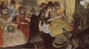 Edgar Degas Opera performance in the restaurant Sweden oil painting artist